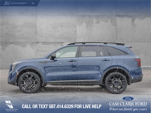 2025 Kia Sorento 2.5T X-Line Limited w/Olive Brown Interior (Stk: U38003) in Red Deer - Image 3 of 25