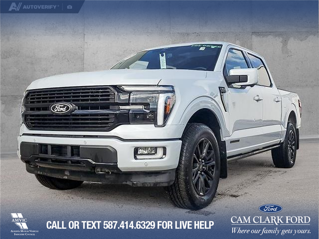 2025 Ford F-150 Platinum (Stk: U38027) in Red Deer - Image 1 of 25