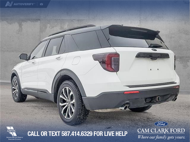 2022 Ford Explorer ST-Line (Stk: U38028) in Red Deer - Image 4 of 25
