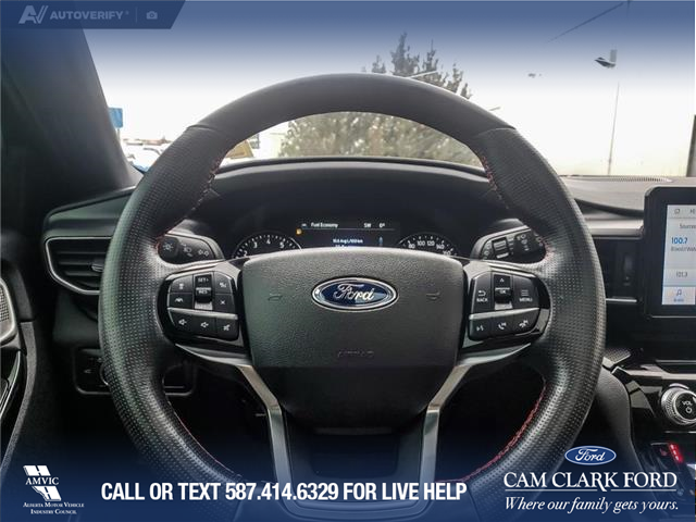 2022 Ford Explorer ST-Line (Stk: U38028) in Red Deer - Image 14 of 25