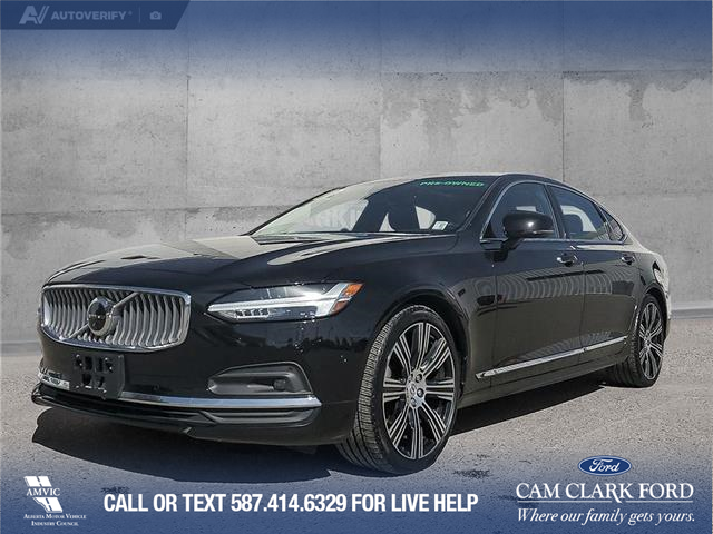 2022 Volvo S90 B6 Inscription (Stk: U37987) in Red Deer - Image 1 of 25