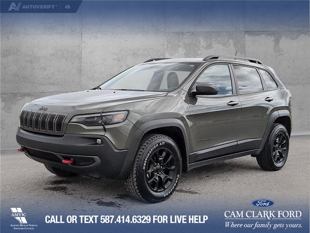 2021 Jeep Cherokee Trailhawk (Stk: P1210) in Innisfail - Image 1 of 18