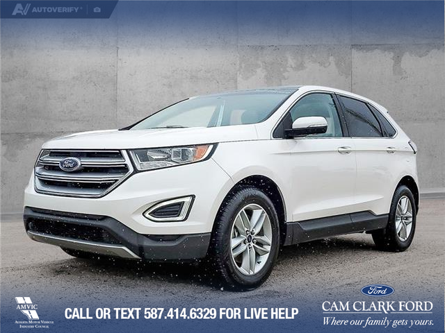 2018 Ford Edge SEL (Stk: U38082) in Red Deer - Image 1 of 25
