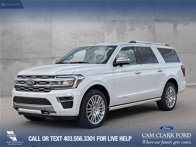 2024 Ford Expedition Max Platinum (Stk: 24AS6009) in Airdrie - Image 1 of 25