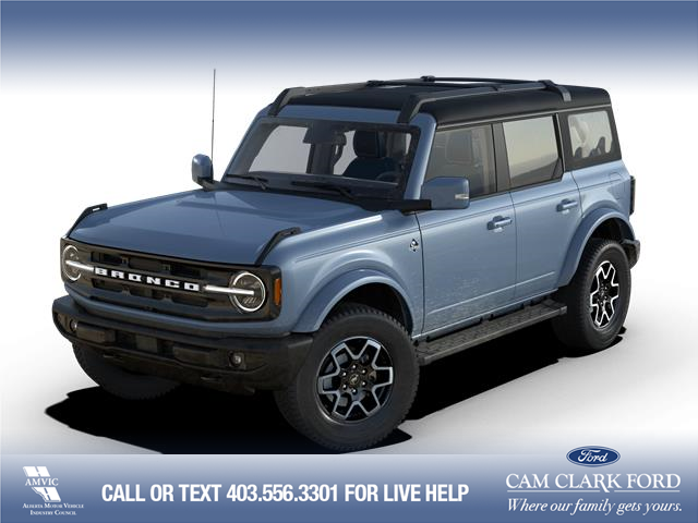 2025 Ford Bronco Outer Banks (Stk: E8BD445S1) in Airdrie - Image 1 of 7