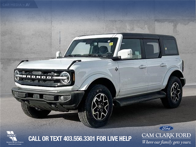 2025 Ford Bronco Outer Banks (Stk: 25AS8202) in Airdrie - Image 1 of 25