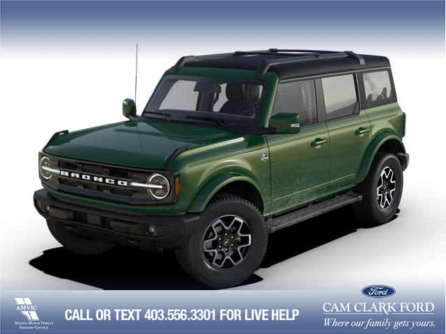 2025 Ford Bronco Outer Banks (Stk: E8BD864S1) in Airdrie - Image 1 of 7