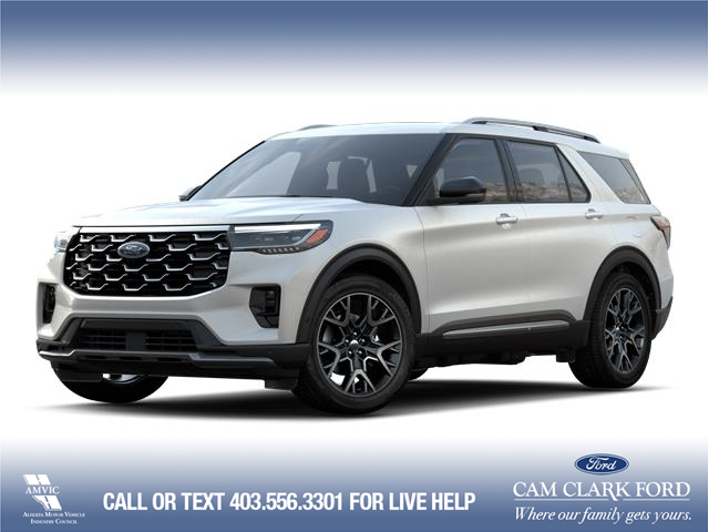 2025 Ford Explorer Platinum (Stk: K8HZ200S1) in Airdrie - Image 1 of 7