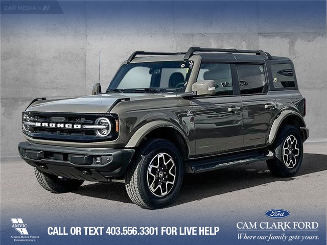 2025 Ford Bronco Outer Banks (Stk: 25AS1732) in Airdrie - Image 1 of 25