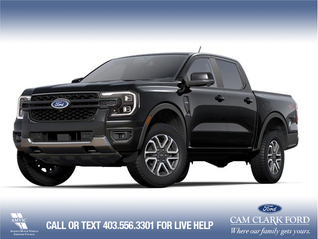 2025 Ford Ranger Lariat (Stk: 25CT9514) in Canmore - Image 1 of 7