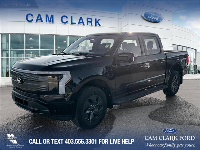 2025 Ford F-150 Lightning Lariat (Stk: 25T6455) in Red Deer - Image 1 of 24