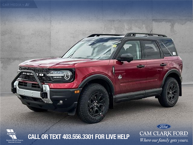 2025 Ford Bronco Sport Outer Banks (Stk: 25AS0917) in Airdrie - Image 1 of 25