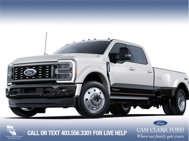 2025 Ford F-450 King Ranch (Stk: 25AT2623) in Airdrie - Image 1 of 7