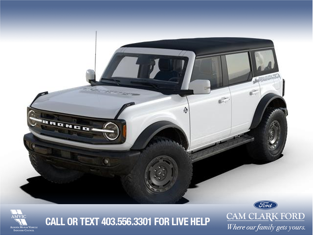 2025 Ford Bronco Outer Banks (Stk: 25CS0956) in Canmore - Image 1 of 7