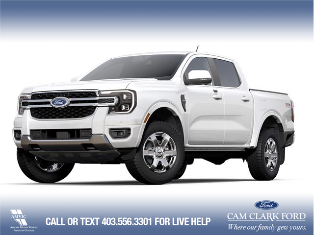 2025 Ford Ranger Lariat (Stk: 25AT7419) in Airdrie - Image 1 of 7