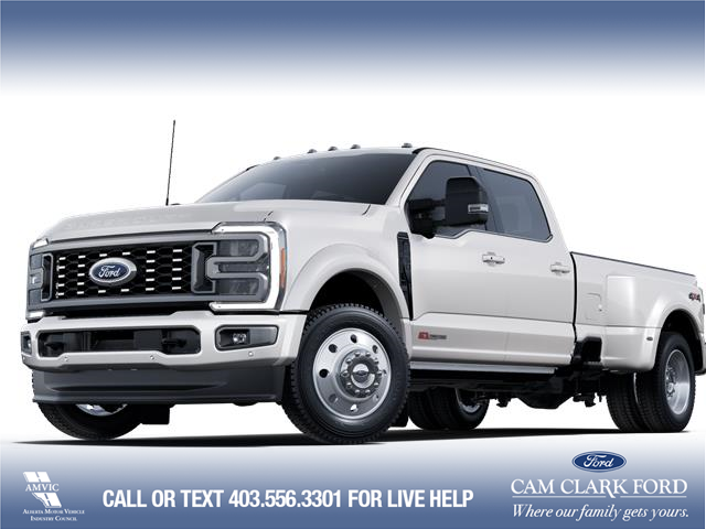 2025 Ford F-450 Platinum (Stk: 25T3218) in Red Deer - Image 1 of 7