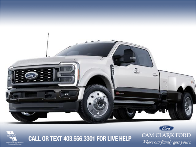 2025 Ford F-450 King Ranch (Stk: 25AT9334) in Airdrie - Image 1 of 7