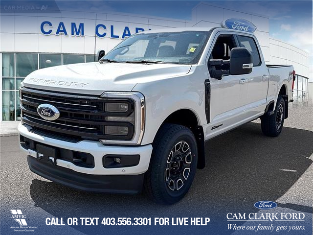 2025 Ford F-350 Platinum (Stk: 25T0121) in Red Deer - Image 1 of 24