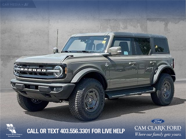 2025 Ford Bronco Outer Banks (Stk: 25AS1038) in Airdrie - Image 1 of 25