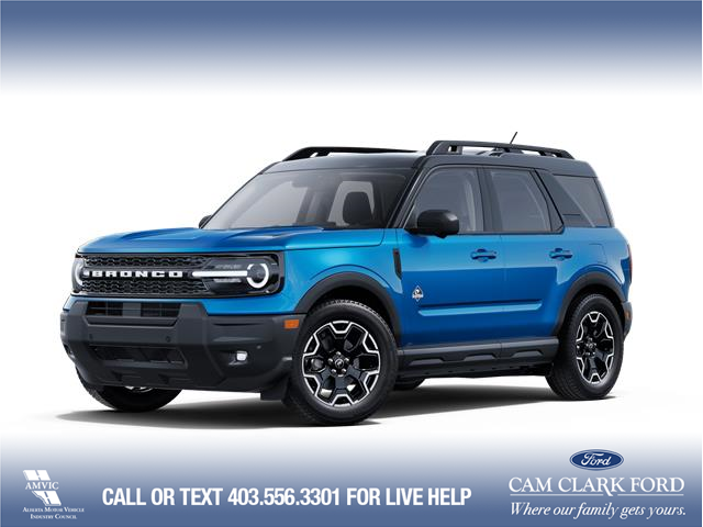 2025 Ford Bronco Sport Outer Banks (Stk: 25CS2985) in Canmore - Image 1 of 7