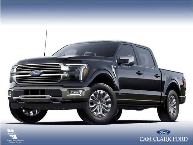 2025 Ford F-150 King Ranch Black with 17km at $93,585