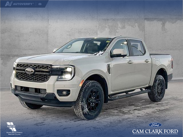 2025 Ford Ranger Lariat (Stk: 25AT0586) in Airdrie - Image 1 of 25