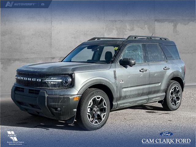 2025 Ford Bronco Sport Outer Banks (Stk: 25AS9167) in Airdrie - Image 1 of 24