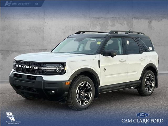 2025 Ford Bronco Sport Outer Banks (Stk: 25AS6972) in Airdrie - Image 1 of 25
