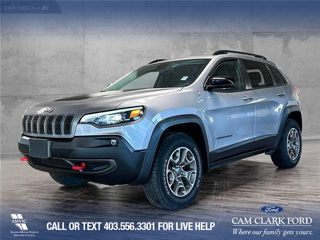 2022 Jeep Cherokee Trailhawk (Stk: BJ145) in Airdrie - Image 1 of 25