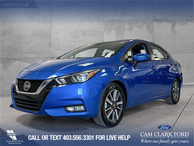 2021 Nissan Versa SV (Stk: P13871) in Airdrie - Image 1 of 25