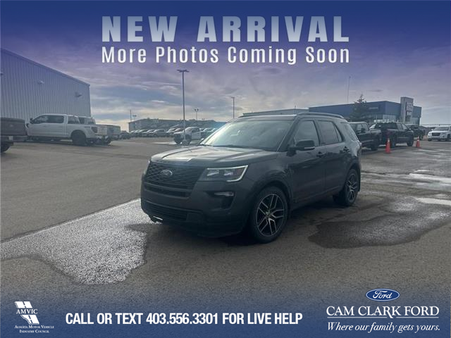 2018 Ford Explorer Sport (Stk: U37375) in Red Deer - Image 1 of 7