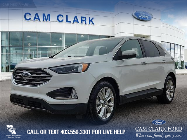 2020 Ford Edge Titanium (Stk: U37390) in Red Deer - Image 1 of 25