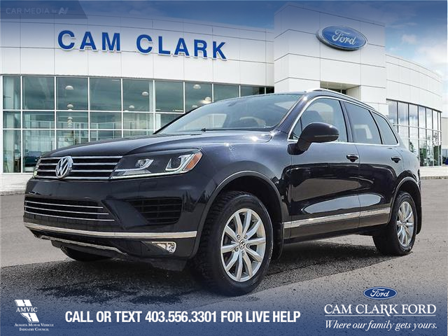 2015 Volkswagen Touareg 3.6L Sportline (Stk: U37471) in Red Deer - Image 1 of 25