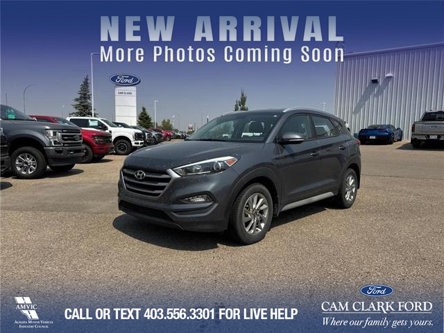 2018 Hyundai Tucson Premium 2.0L (Stk: U37490) in Red Deer - Image 1 of 7