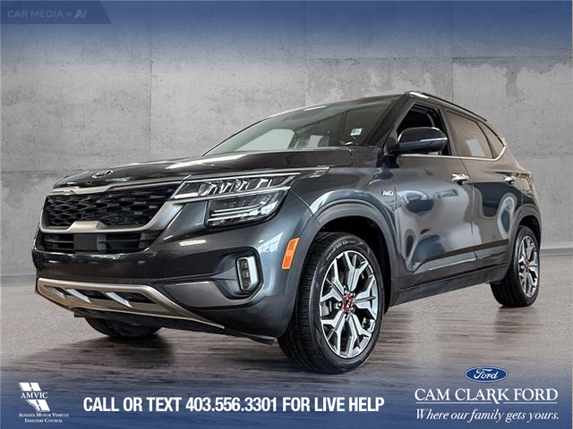 2021 Kia Seltos SX Turbo (Stk: P14114) in Airdrie - Image 1 of 25