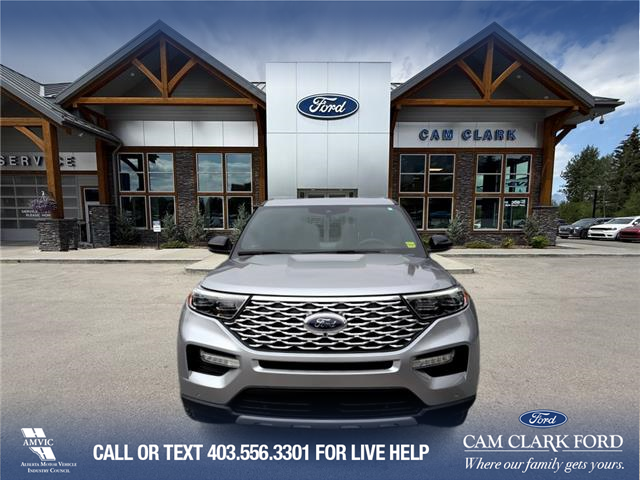 2021 Ford Explorer Platinum (Stk: P1428) in Canmore - Image 1 of 24