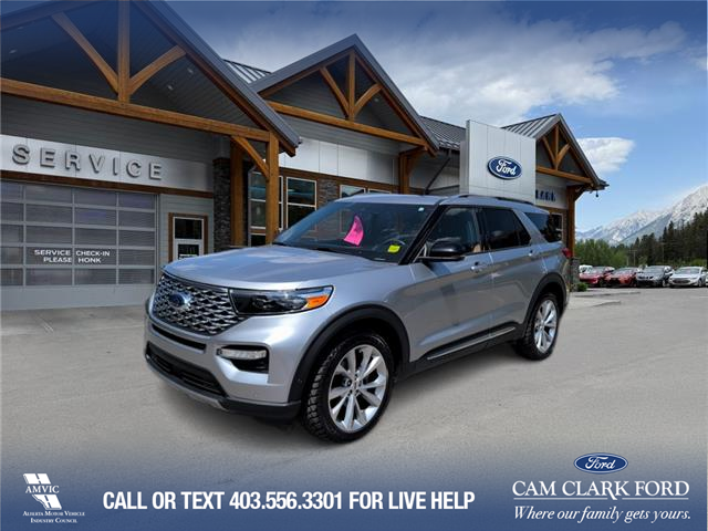 2021 Ford Explorer Platinum (Stk: P1428) in Canmore - Image 1 of 24