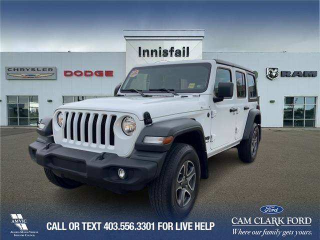 2023 Jeep Wrangler Sport (Stk: SJ021A) in Innisfail - Image 1 of 25