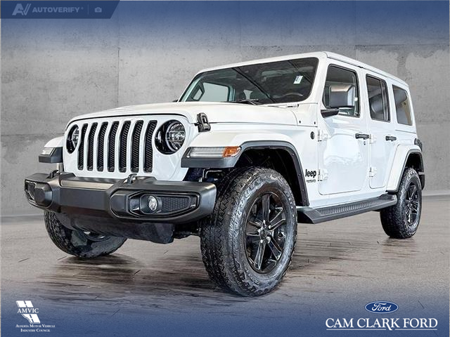 2021 Jeep Wrangler Unlimited Sahara (Stk: P14660) in Airdrie - Image 1 of 25