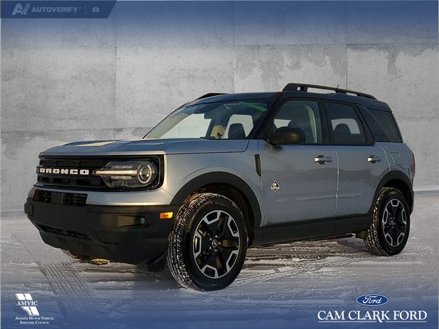 2023 Ford Bronco Sport Outer Banks (Stk: U37881) in Red Deer - Image 1 of 25