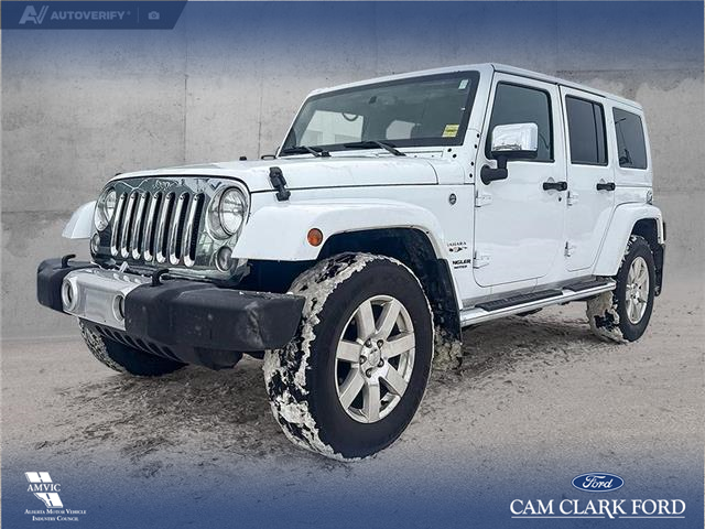 2017 Jeep Wrangler Unlimited Sahara (Stk: P6861) in Olds - Image 1 of 23