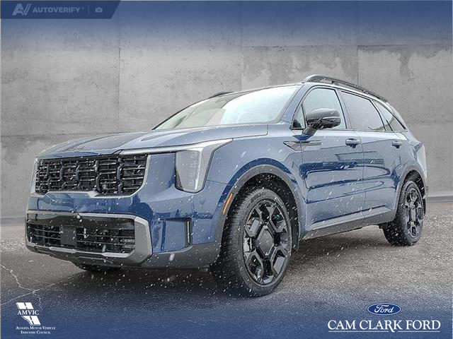 2025 Kia Sorento 2.5T X-Line Limited w/Olive Brown Interior (Stk: U38003) in Red Deer - Image 1 of 25