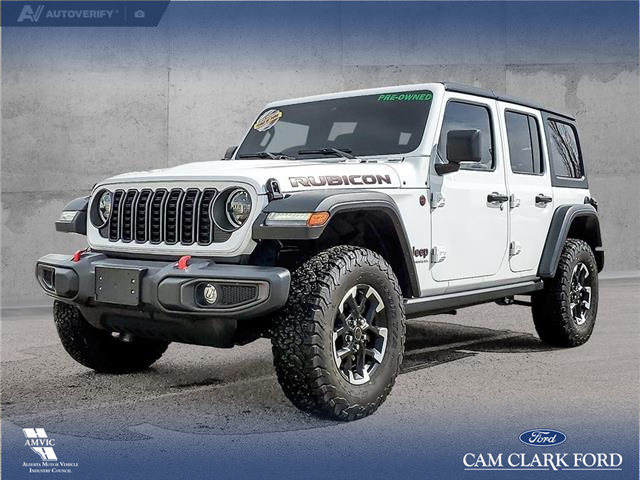 2024 Jeep Wrangler Rubicon (Stk: U38037) in Red Deer - Image 1 of 24