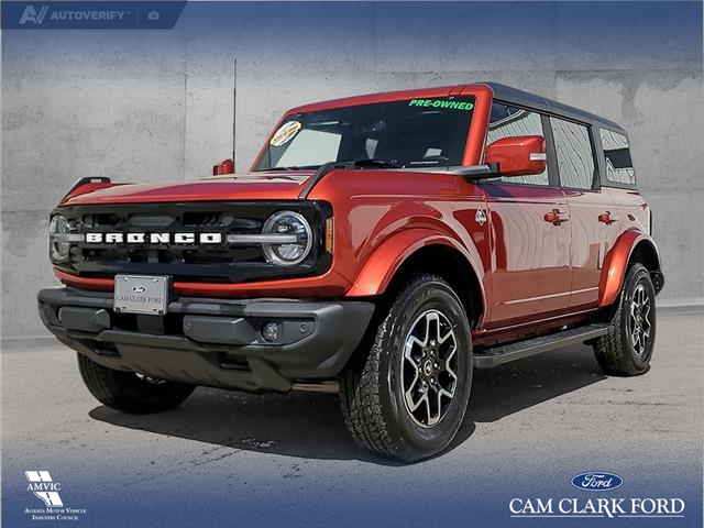 2024 Ford Bronco Outer Banks (Stk: U38070) in Red Deer - Image 1 of 25