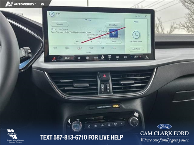 2026 Ford Escape Platinum (Stk: 26AS1019) in Airdrie - Image 19 of 25