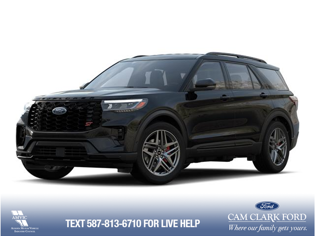 2025 Ford Explorer ST (Stk: 25CS1374) in Canmore - Image 1 of 7