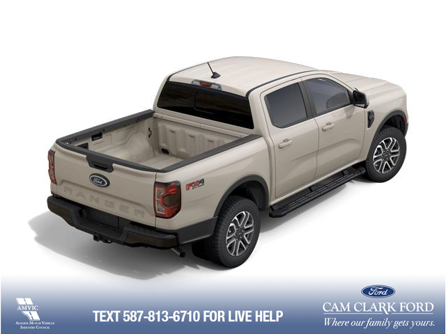 2025 Ford Ranger Lariat (Stk: 25CT7435) in Canmore - Image 3 of 7