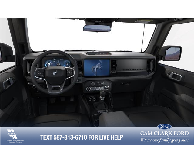 2025 Ford Bronco Big Bend (Stk: 25AS4366) in Airdrie - Image 6 of 7