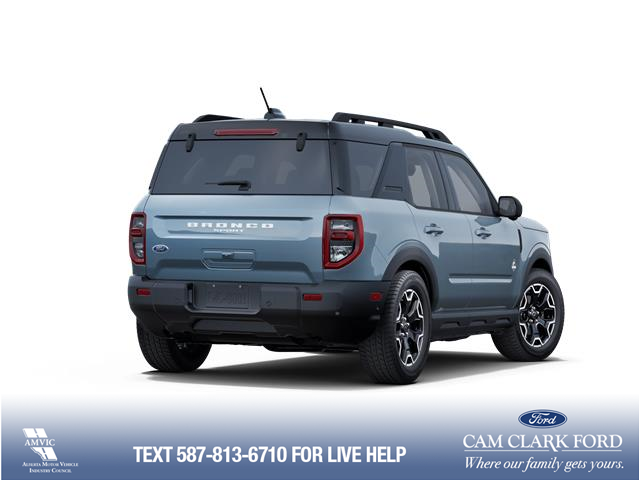 2025 Ford Bronco Sport Outer Banks (Stk: 25AS4735) in Airdrie - Image 3 of 7