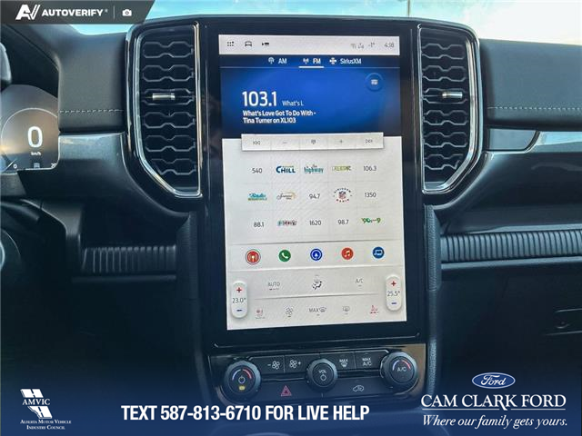 2025 Ford Ranger Lariat (Stk: 25AT8872) in Airdrie - Image 19 of 25